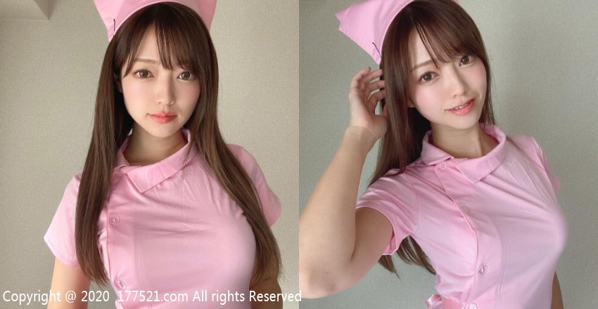 护士小姐制服是不是太紧？日本甜美小模「八千恵」隐乳身材让人惊艳_0